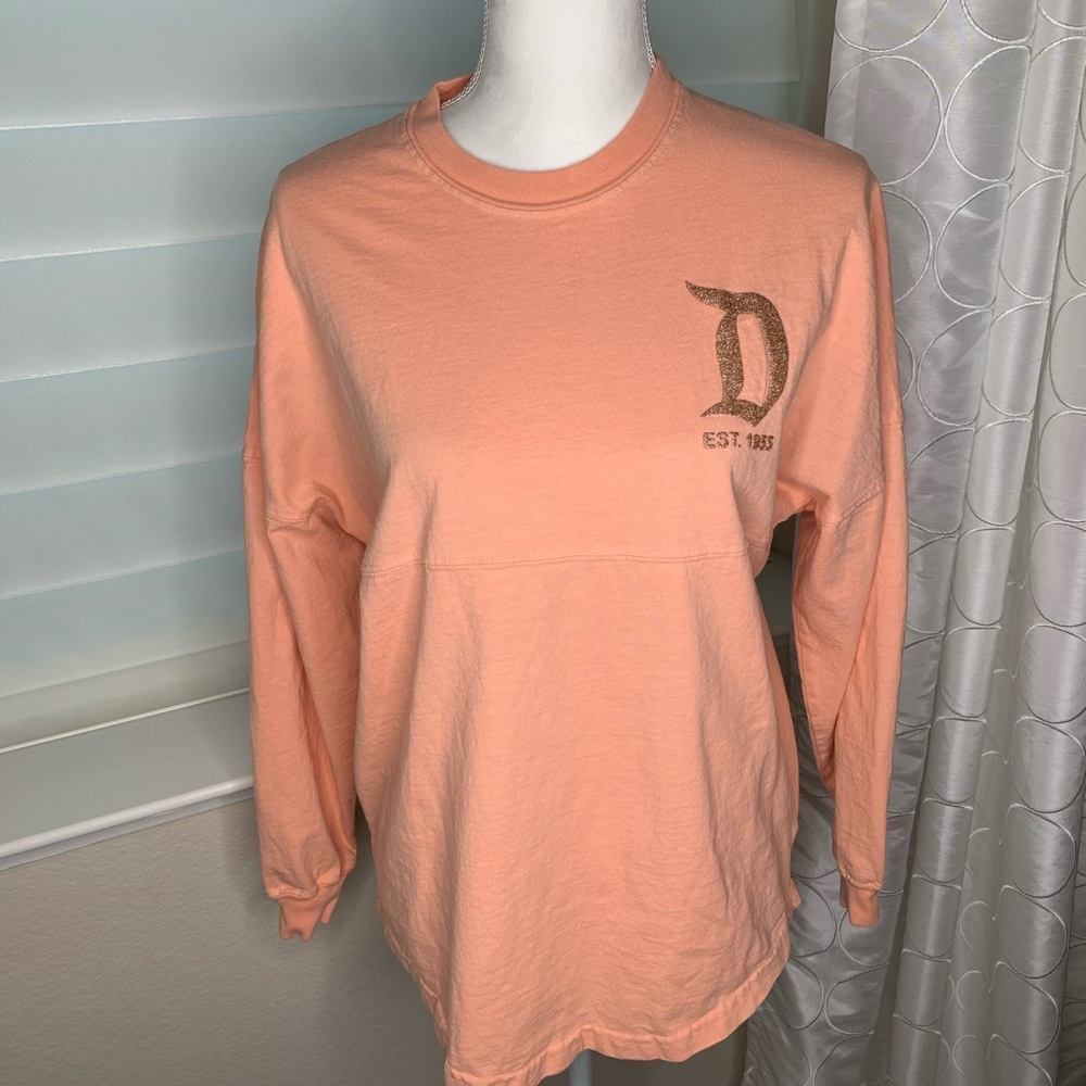 Disneyland spirit Jersey peach and gold size XS